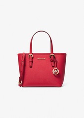 Michael Kors Jet Set Travel Extra-Small Saffiano Leather Top-Zip Tote Bag