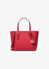 Michael Kors Jet Set Travel Extra-Small Saffiano Leather Top-Zip Tote Bag