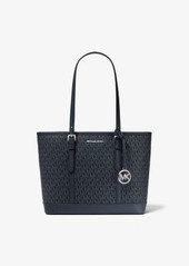 Michael Kors Jet Set Travel Small Logo Top-Zip Tote Bag