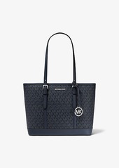 Michael Kors Jet Set Travel Small Logo Top-Zip Tote Bag