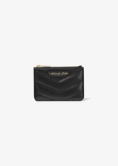 Michael Kors Jet Set Travel Small Quilted Coin Pouch
