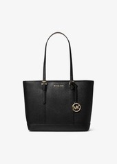 Michael Kors Jet Set Travel Small Saffiano Leather Top-Zip Tote Bag