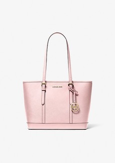 Michael Kors Jet Set Travel Small Saffiano Leather Top-Zip Tote Bag