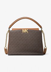 Michael Kors Karlie Medium Logo Satchel - Farfetch