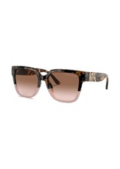 Michael Kors Karlie tortoise-shell oversized sunglasses