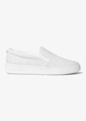 Michael Kors Keaton Glitter Chain Mesh Slip-On Sneaker