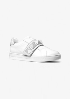 Michael Kors Kenna Studded Leather Sneaker