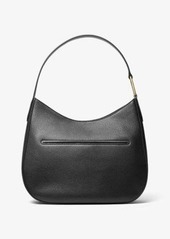 Michael Kors Kensington Large Pebbled Leather Hobo Shoulder Bag