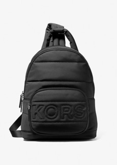 Michael Kors Kent Quilted Recycled Nylon Sling Pack