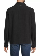 Michael Kors Knit Long Sleeve Shirt Jacket