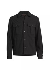 Michael Kors Knit Long Sleeve Shirt Jacket