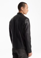 Michael Kors Leather Racer Jacket