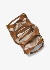Michael Kors Lillie Large Pebbled Leather Shoulder Bag