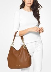 Michael Kors Lillie Large Pebbled Leather Shoulder Bag