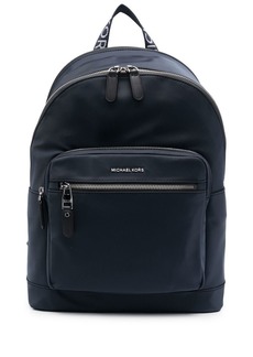 Michael Kors logo-embossed zipped backpack