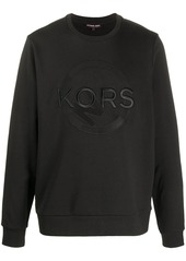 Michael Kors logo embroidered crewneck sweatshirt