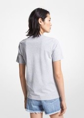 Michael Kors Logo Organic Cotton T-Shirt