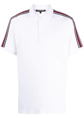 Michael Kors logo-print cotton polo shirt