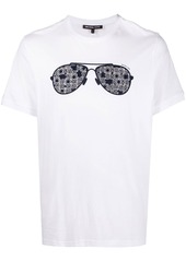 Michael Kors logo-sunglasses T-shirt