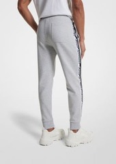 Michael Kors Logo Tape Cotton Blend Joggers