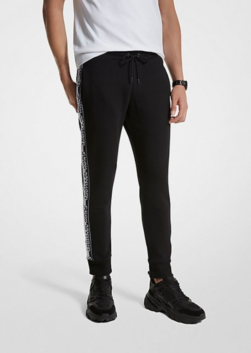 Michael Kors Logo Tape Cotton Blend Joggers