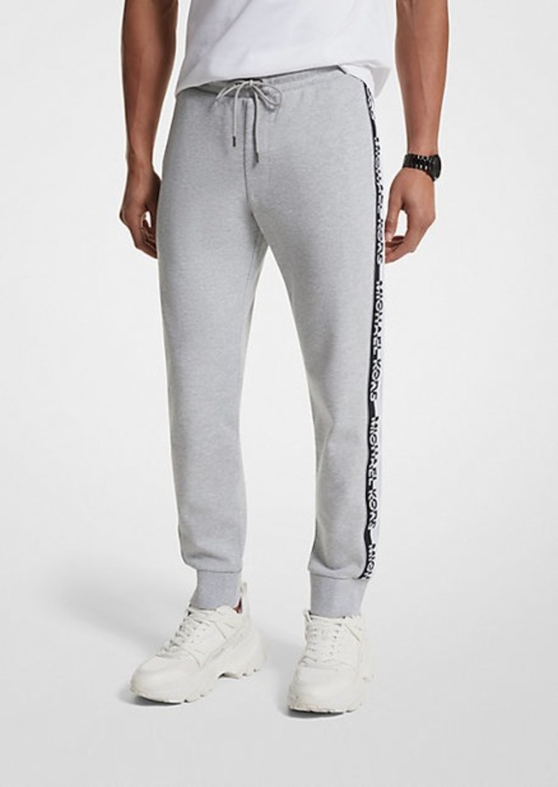 Michael Kors Logo Tape Cotton Blend Joggers