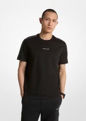 Michael Kors Logo Tape Cotton T-Shirt