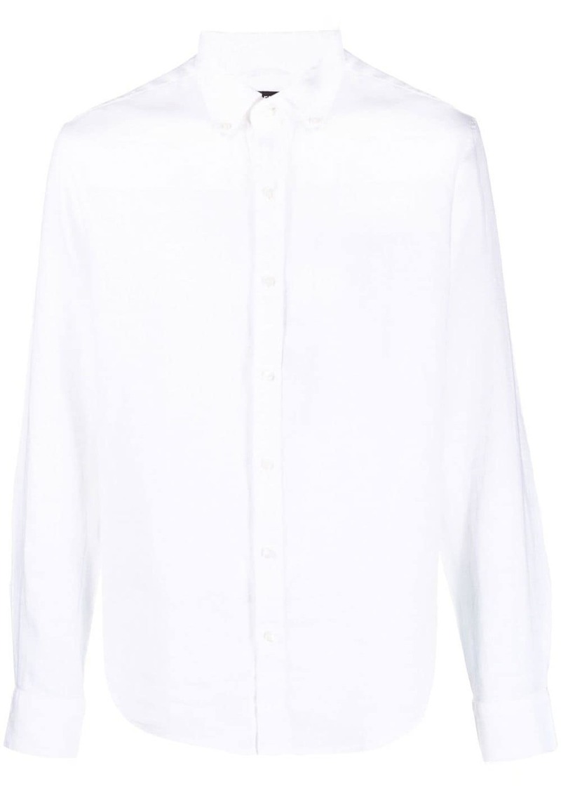 Michael Kors long-sleeved linen shirt