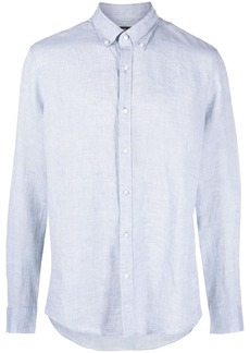 Michael Kors long-sleeved linen shirt