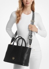 Michael Kors Luisa Medium Pebbled Leather Tote Bag