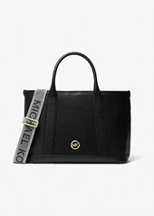 Michael Kors Luisa Medium Pebbled Leather Tote Bag