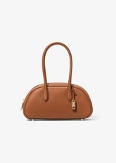 Michael Kors Lulu Small Pebbled Leather Satchel