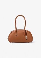 Michael Kors Lulu Small Pebbled Leather Satchel