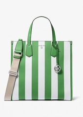 Michael Kors Maple Large Striped Tote Bag