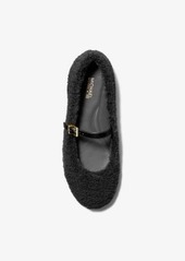 Michael Kors Mara Faux Shearling Ballet Flat