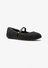 Michael Kors Mara Faux Shearling Ballet Flat