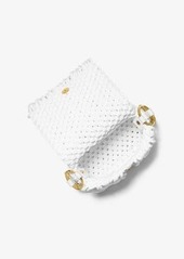 Michael Kors Marissa Medium Hand-Woven Macramé Shoulder Bag