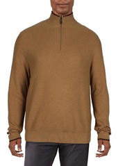 Michael Kors Mens Cotton Half Zip Pullover Sweater
