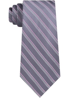 Michael Kors Mens Silk Striped Neck Tie