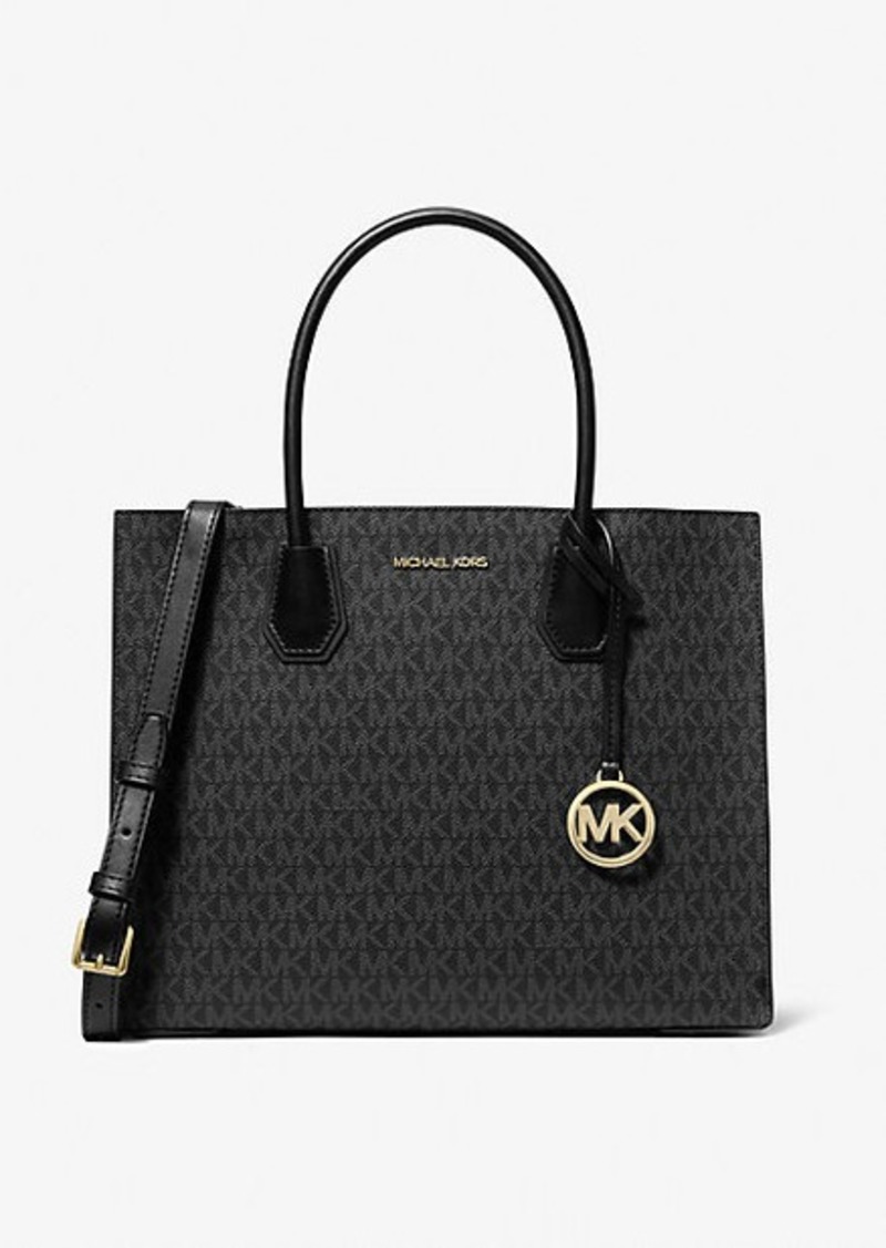 Michael Kors Mercer Large Logo Accordion Tote Bag