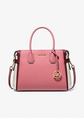 Michael Kors Mercer Medium Color-Block Belted Satchel