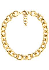 Michael Kors 14K Gold-Plated Brass Statement Chain Necklace - Gold