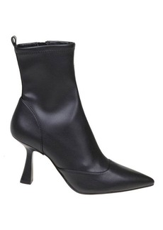 MICHAEL KORS ANKLE BOOT IN STRETCH NAPPA LEATHER