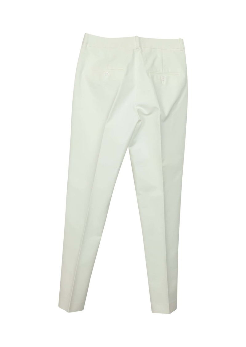 Michael Kors Ankle-Length Trousers in Cream Cotton