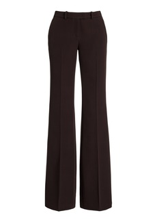 Michael Kors Collection - Haylee Gabardine Flared Pants - Brown - US 14 - Moda Operandi