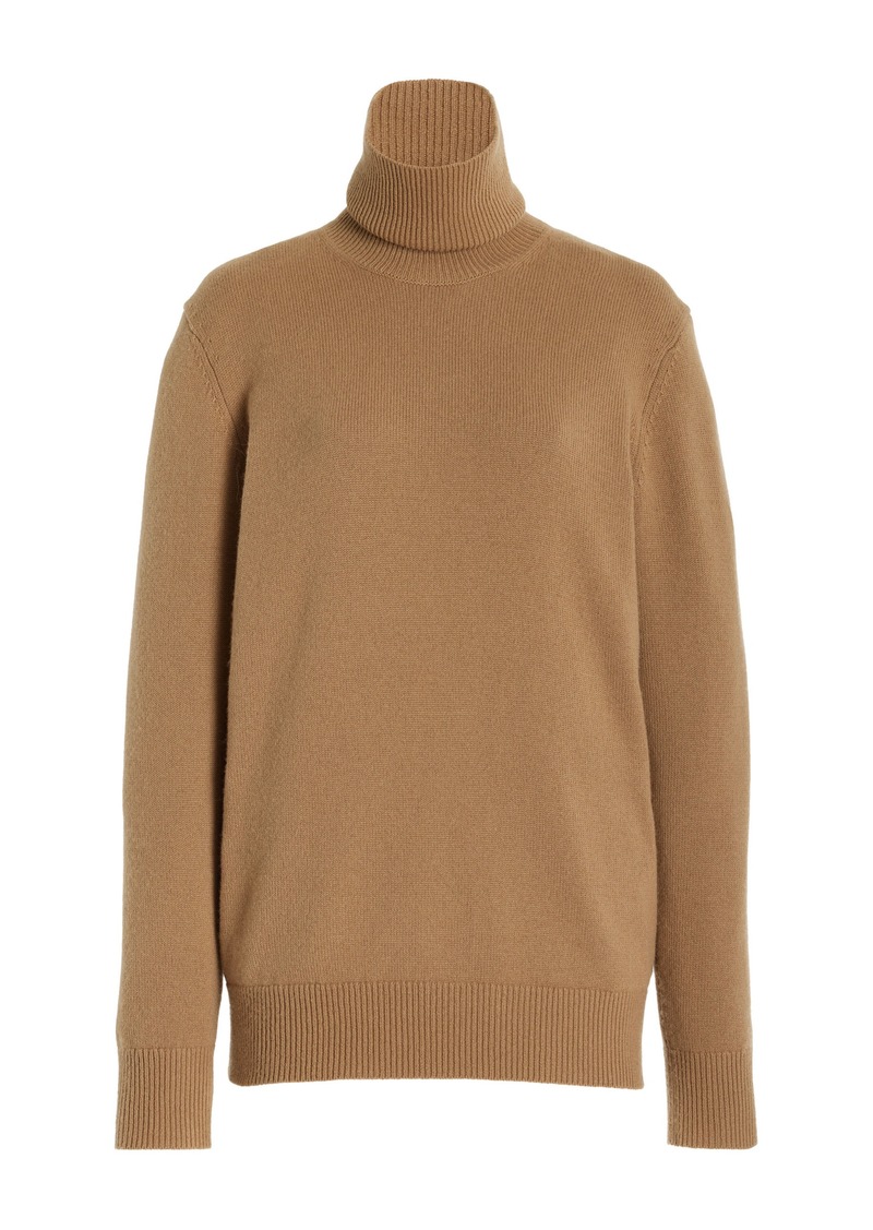 Michael Kors Collection - Joan Cashmere Turtleneck Sweater - Brown - S - Moda Operandi