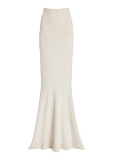 Michael Kors Collection - Knit Cashmere-Blend Maxi Skirt - White - L - Moda Operandi