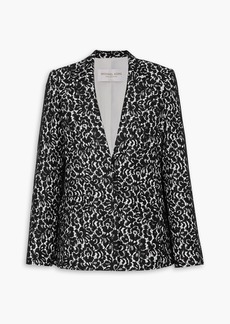 Michael Kors Collection - Lace and crepe blazer - Black - US 4