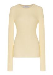 Michael Kors Collection - Ribbed-Knit Cashmere Sweater - Neutral - L - Moda Operandi