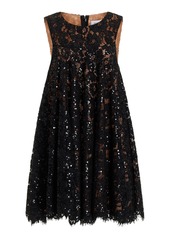 Michael Kors Collection - Sequined Lace Mini Dress - Black - XS - Moda Operandi